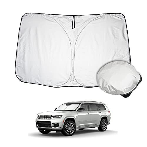CoverCraft 正規品サンシェード シルバーグランドチェロキー別売カバー付 covercraft CoverCraft 正規品 専用設計 サンシェード シルバー